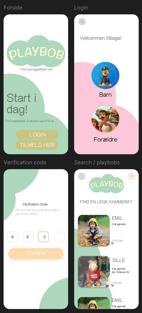 billede af appdesign